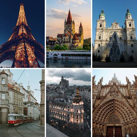 melhores cidades para viajar de férias na Europa